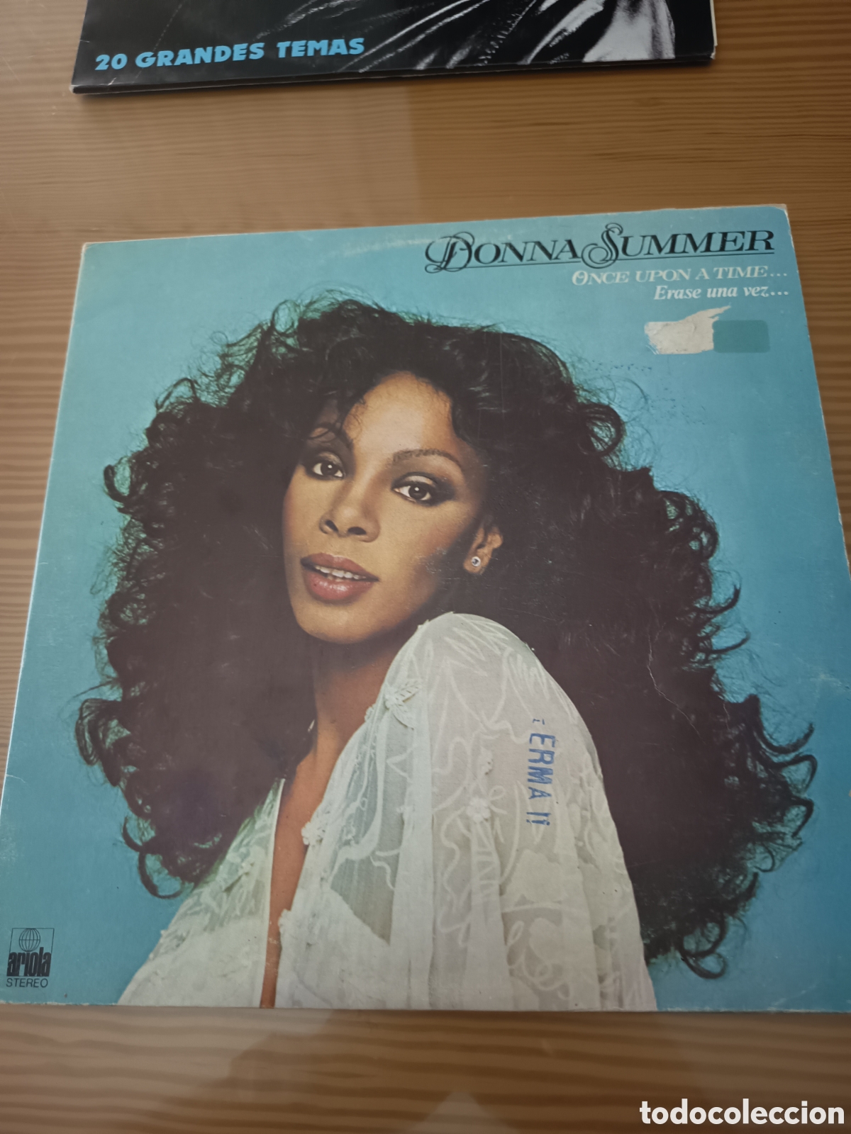 Discos de vinilo: Doble disco vinilo de Donna Summer &rdquo; Once Upon A Time &rdquo; primera edici&oacute;n espa&ntilde;ola,muy buen estado