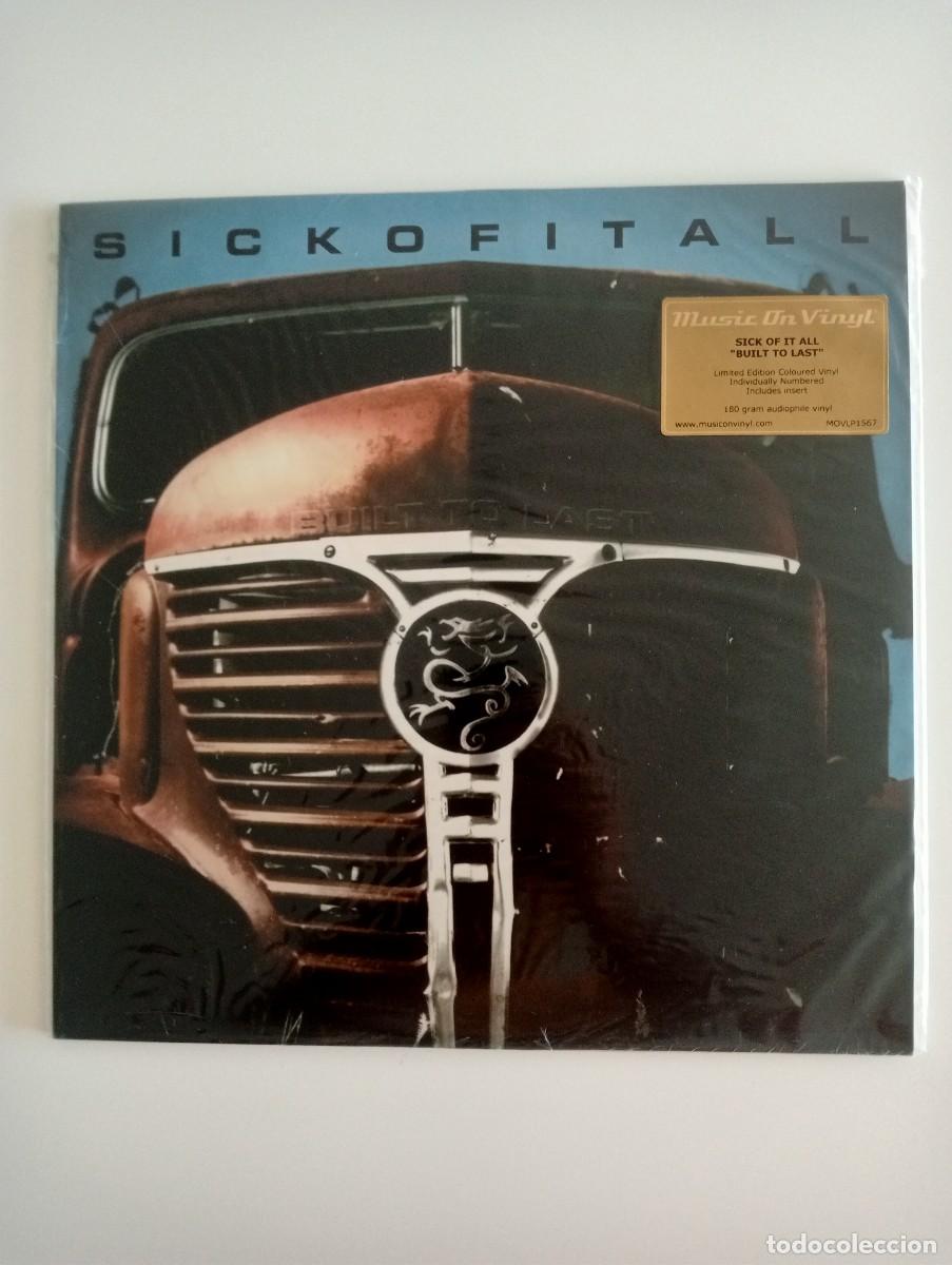 Discos de vinilo: Sick Of It All - Built To Last (LP, Album, Ltd, Num, RE, Bro) 2016