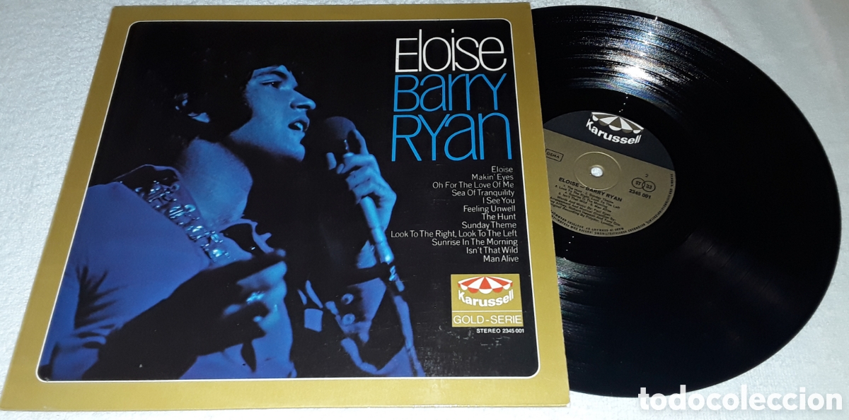 Discos de vinilo: LP - BARRY RYAN - ELOISE - MADE IN GERMANY