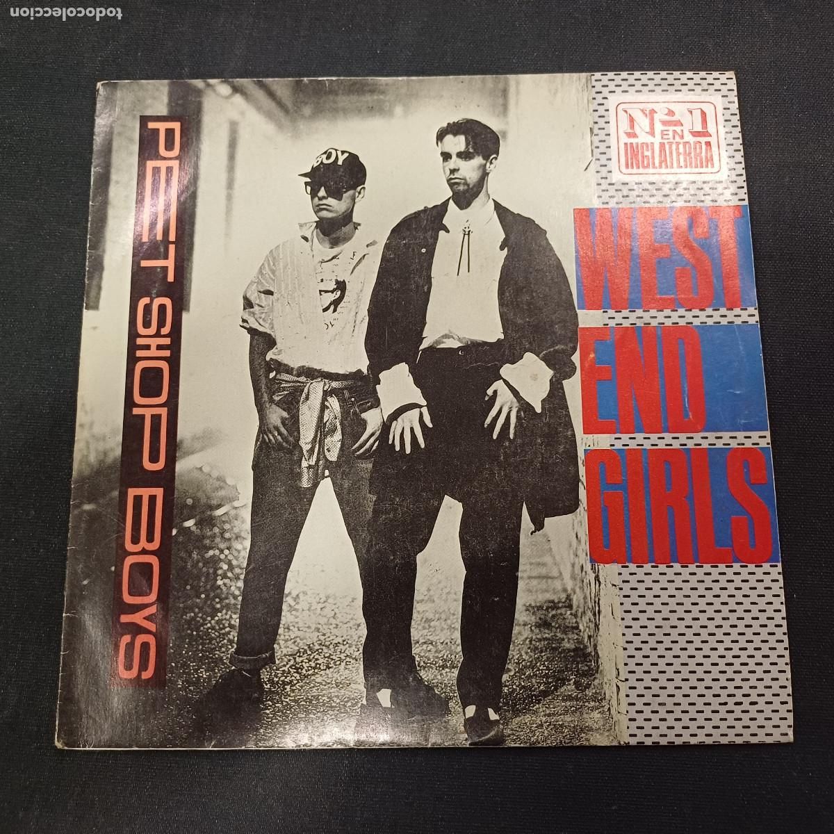 Discos de vinilo: PET SHOP BOYS/WEST END GIRLS/SINGLE.