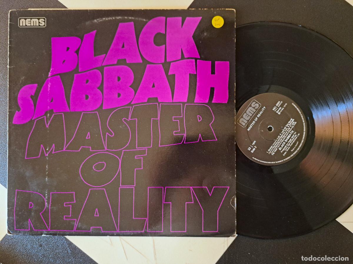Discos de vinilo: LP Black Sabbath &ndash; Master Of Reality UK 1976 NEMS VG+/VG