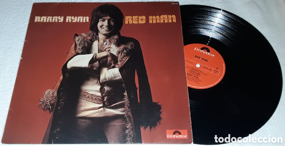 Discos de vinilo: LP - BARRY RYAN - RED MAN - MADE IN GERMANY