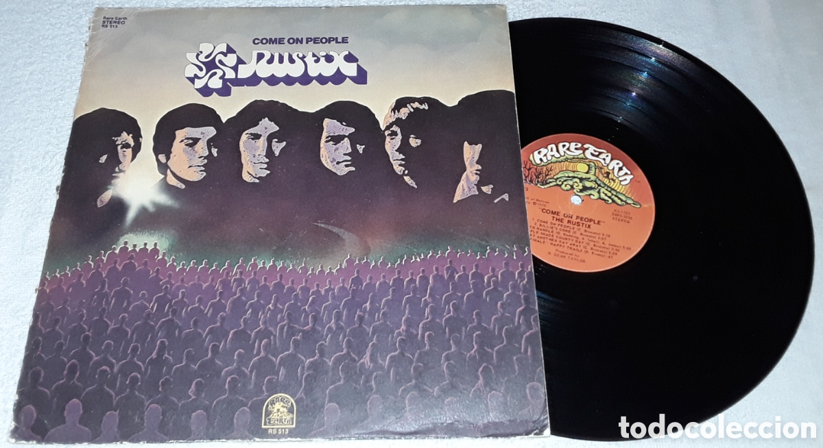 Discos de vinilo: LP - RUSTIX - COME ON PEOPLE - MADE IN USA
