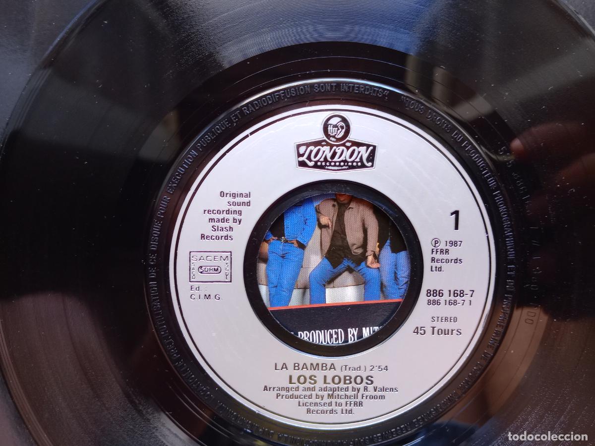 Discos de vinilo: Los Lobos - la bamba + Charlena - Foto 3