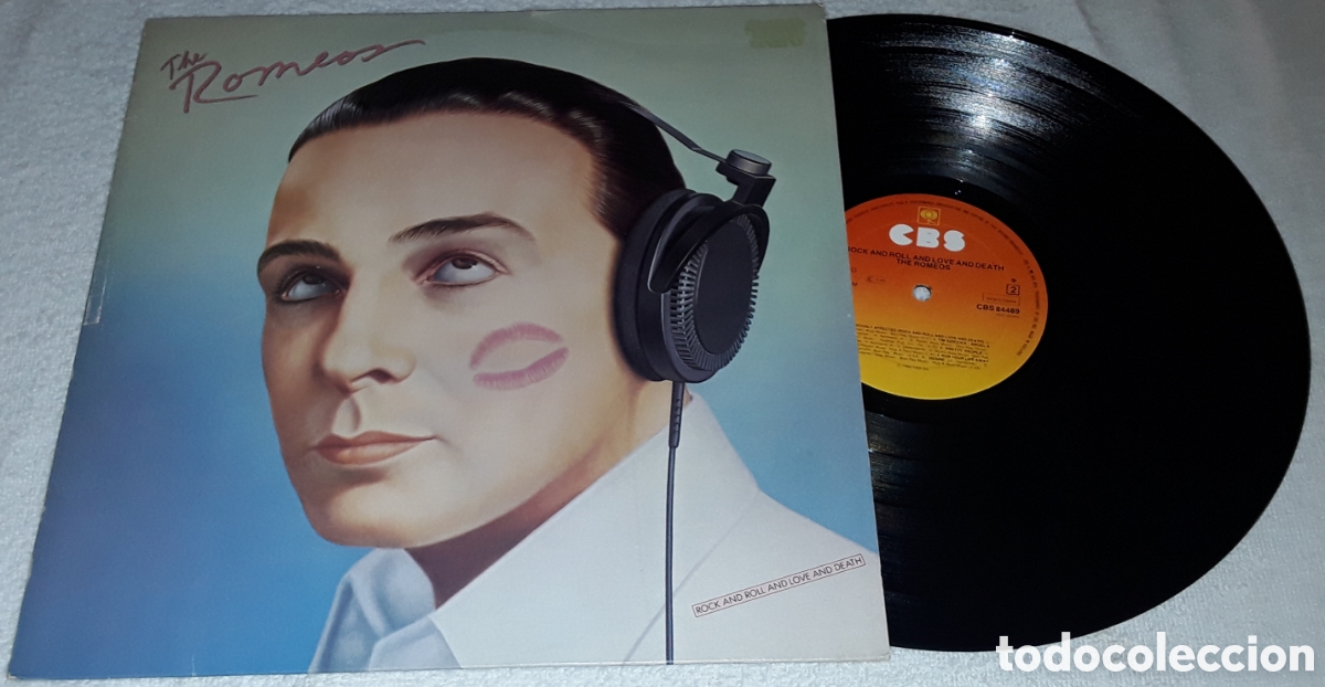 Discos de vinil: LP - THE ROMEOS - ROCK AND ROLL AND LOVE AND DEATH - MADE IN HOLLAND