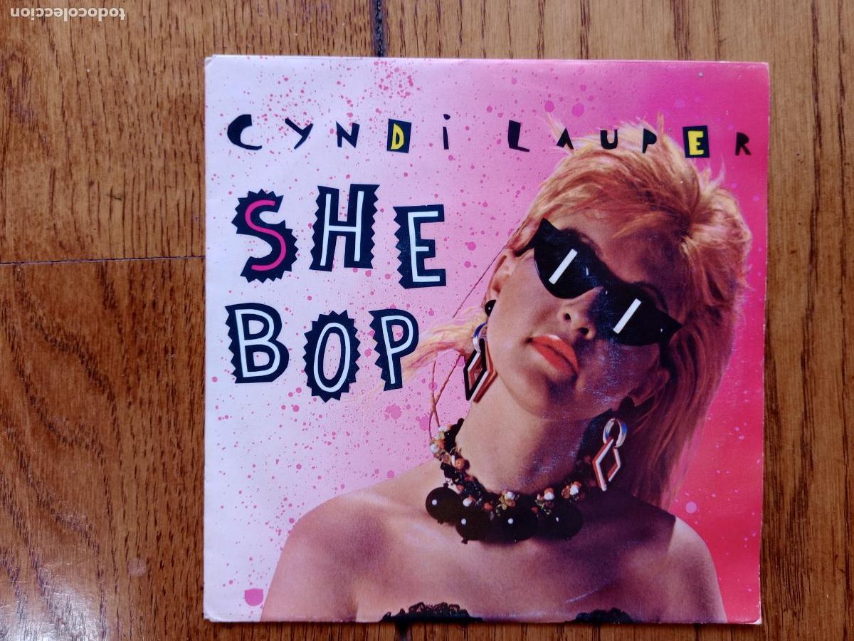 Discos de vinilo: Cyndi Lauper - she bop + witness