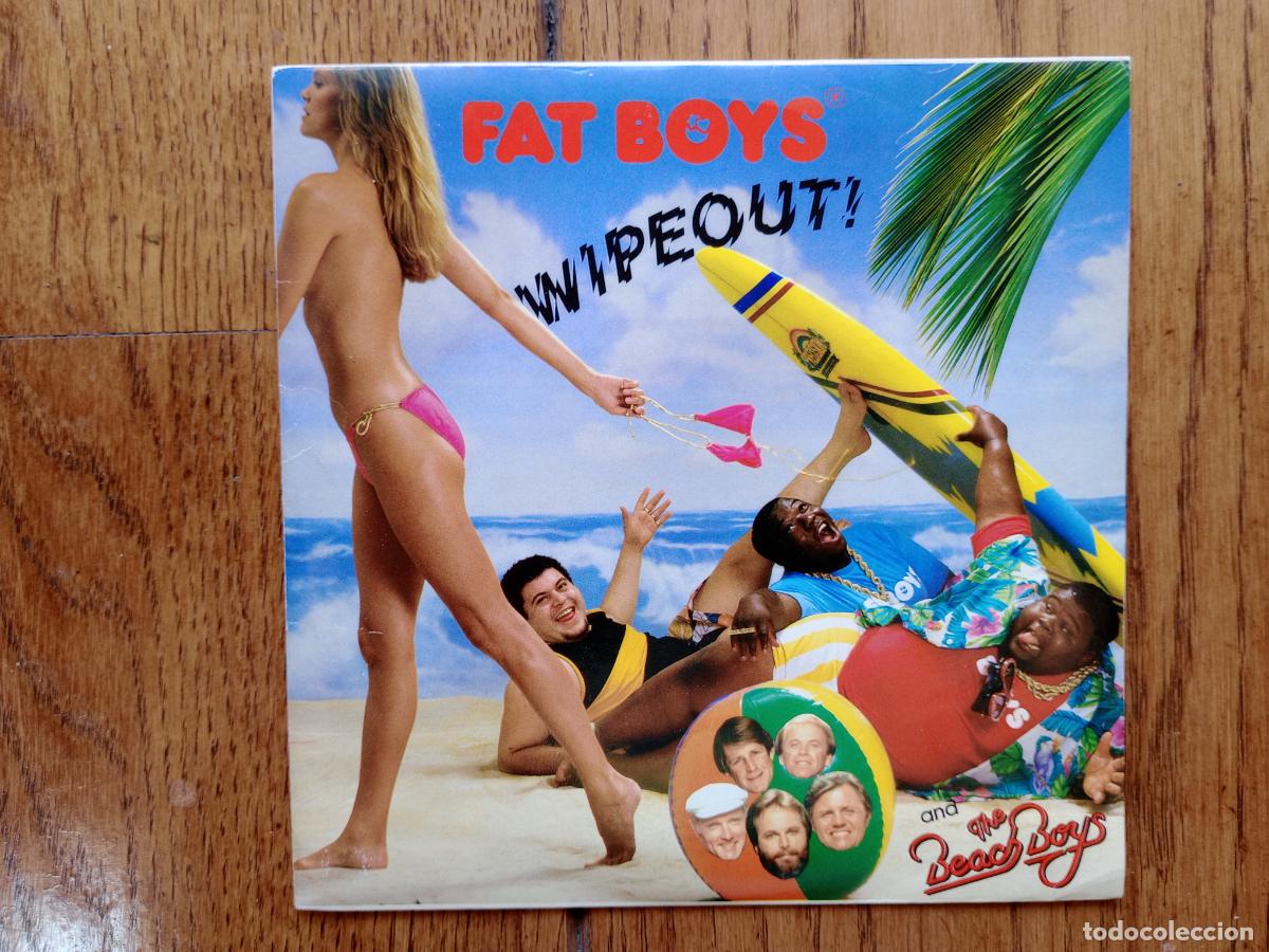Discos de vinilo: Fat Boys and the Beach Boys - Wipeout + Fat Boys - crushin'