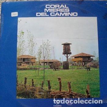 Discos de vinilo: Disco vinilo LP Coral Mieres del Camino Columbia 1974 folclore asturiano PEIFER