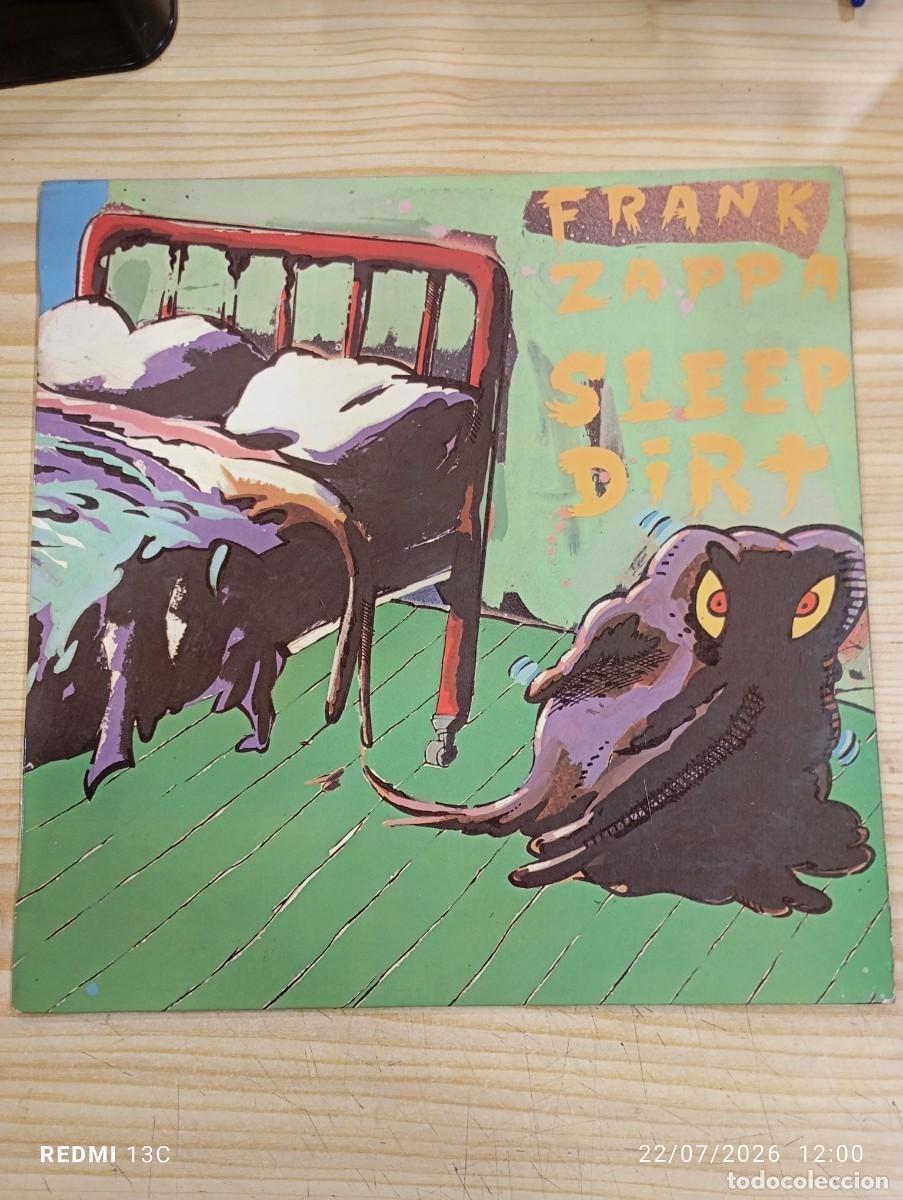 Discos de vinilo: Lp - Frank Zappa &lrm;&ndash; Sleep Dirt - Edicion Espa&ntilde;ola 1979