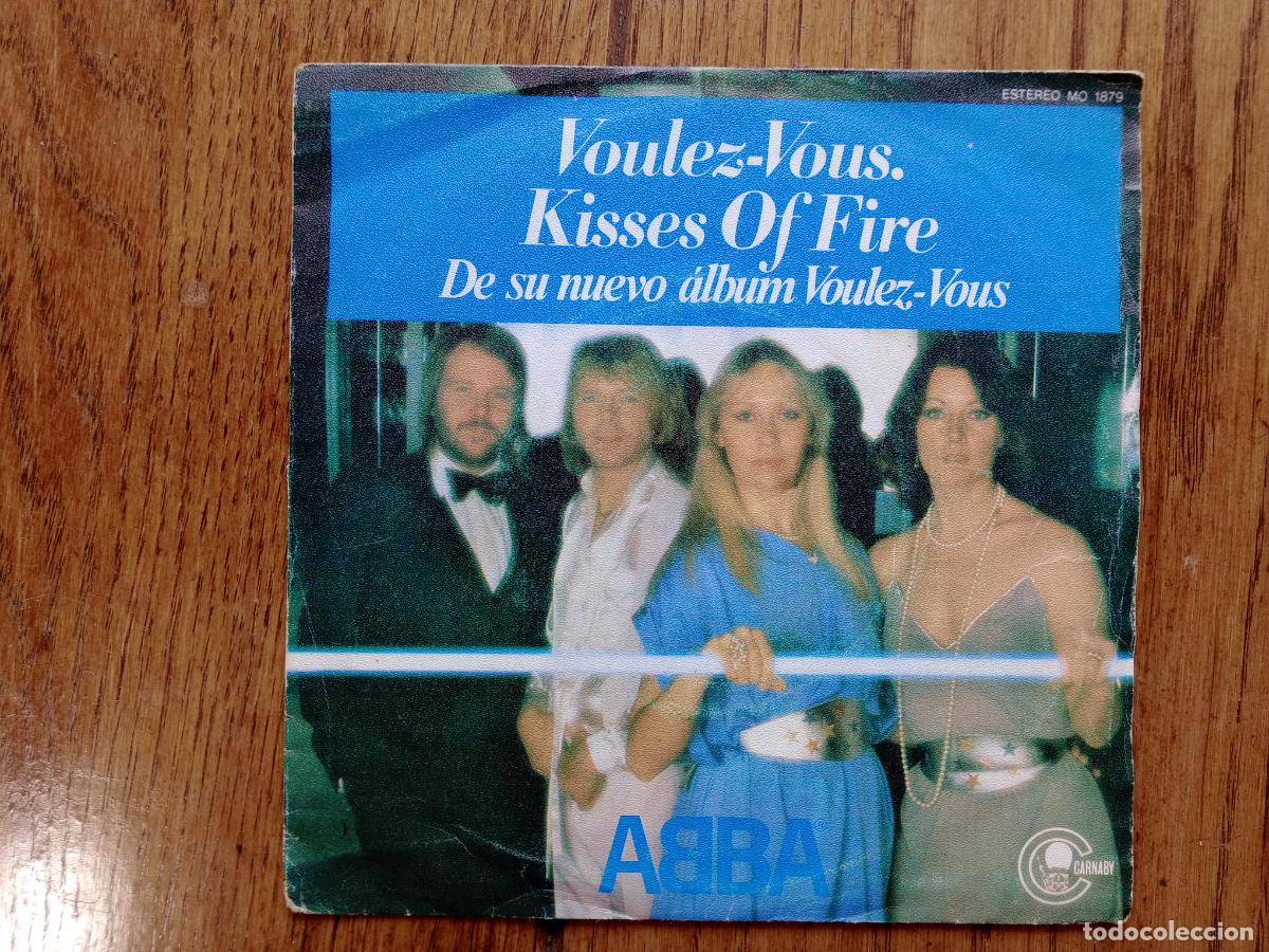 Discos de vinilo: Abba - voulez-vous + kisses of fire