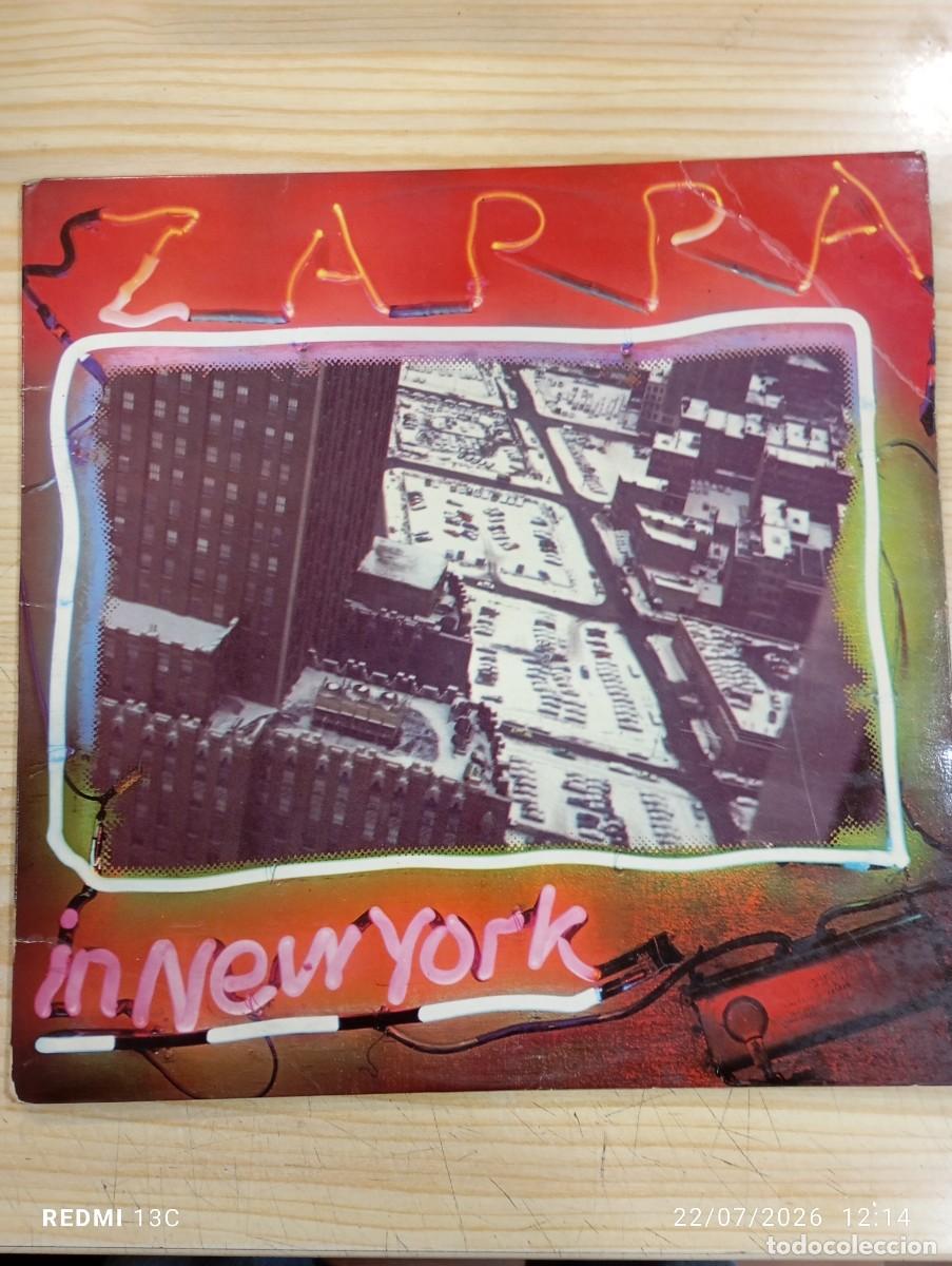 Discos de vinilo: Doble Lp - Frank Zappa &lrm;&ndash; In New York - Edicion Espa&ntilde;ola