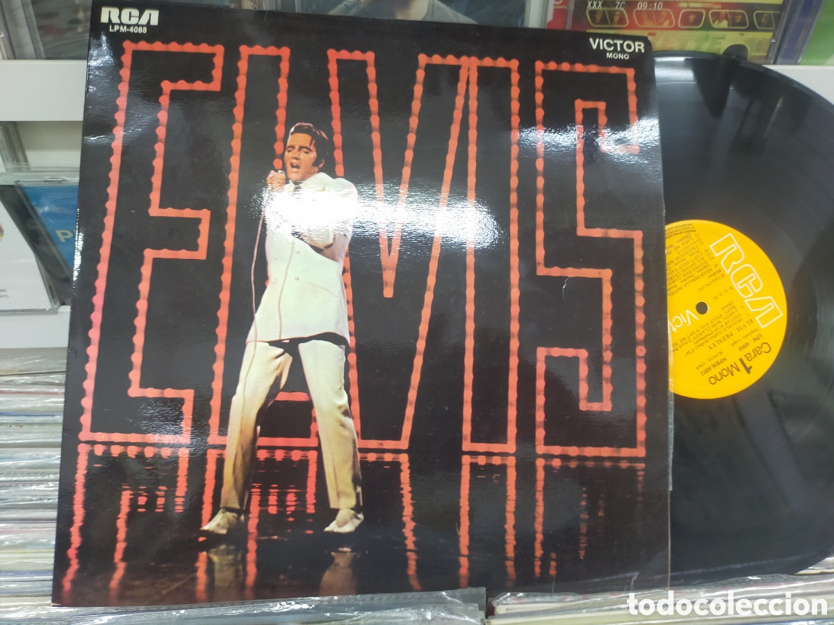 Discos de vinilo: Elvis Presley LP Elvis en directo Espa&ntilde;a 1969