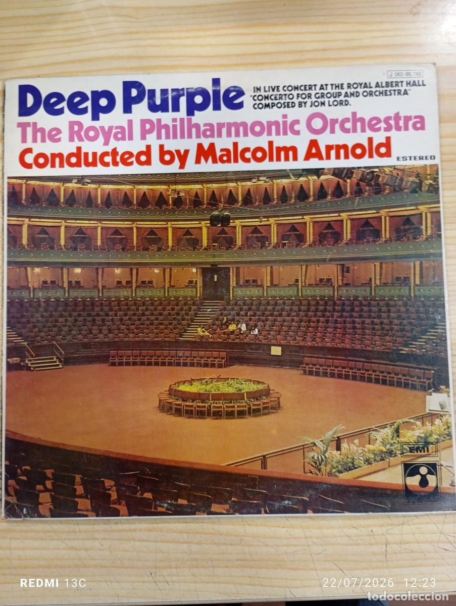 Discos de vinilo: Lp - Deep Purple & The Royal Philharmonic Orchestra - Edicion Espa&ntilde;ola del 83