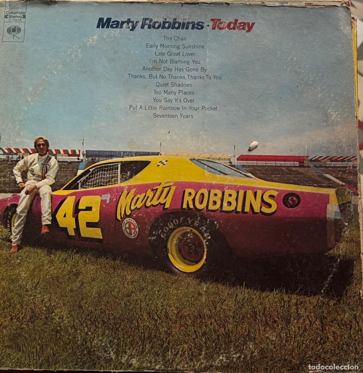 Discos de vinilo: LP MARTY ROBBINS-TODAY. LP-SEXT-1349