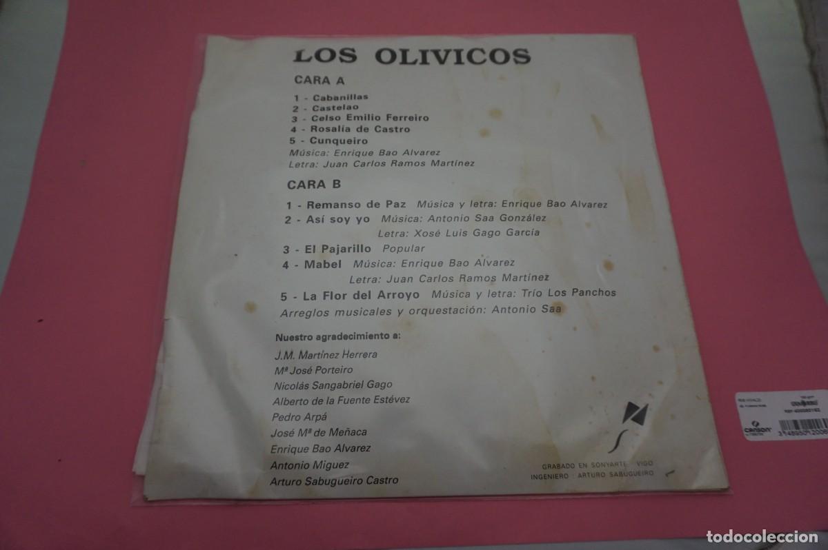 Discos de vinilo: LP - LOS OLIVICOS / EL DISCO ESTA COMO NUEVO - Foto 3