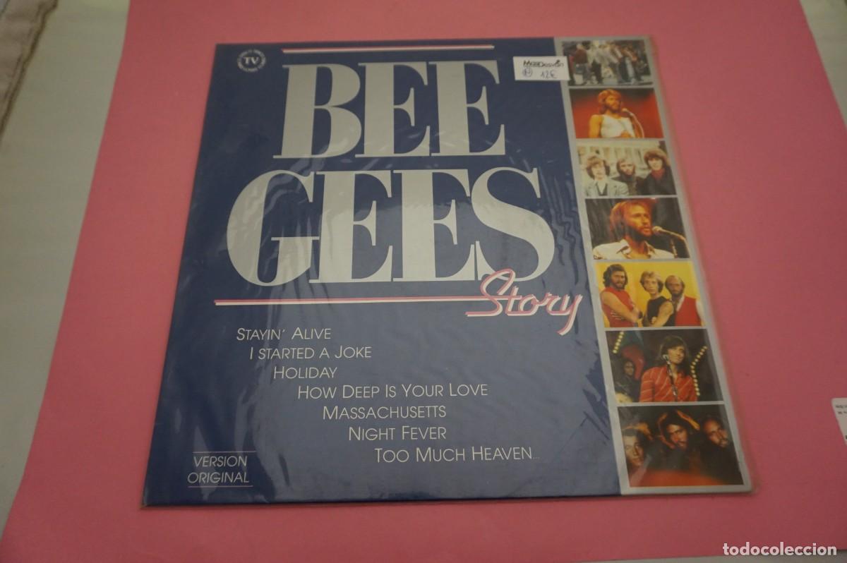 Discos de vinilo: LP - BEE GEES - STORY - DISCO EN EXCELENTE ESTADO