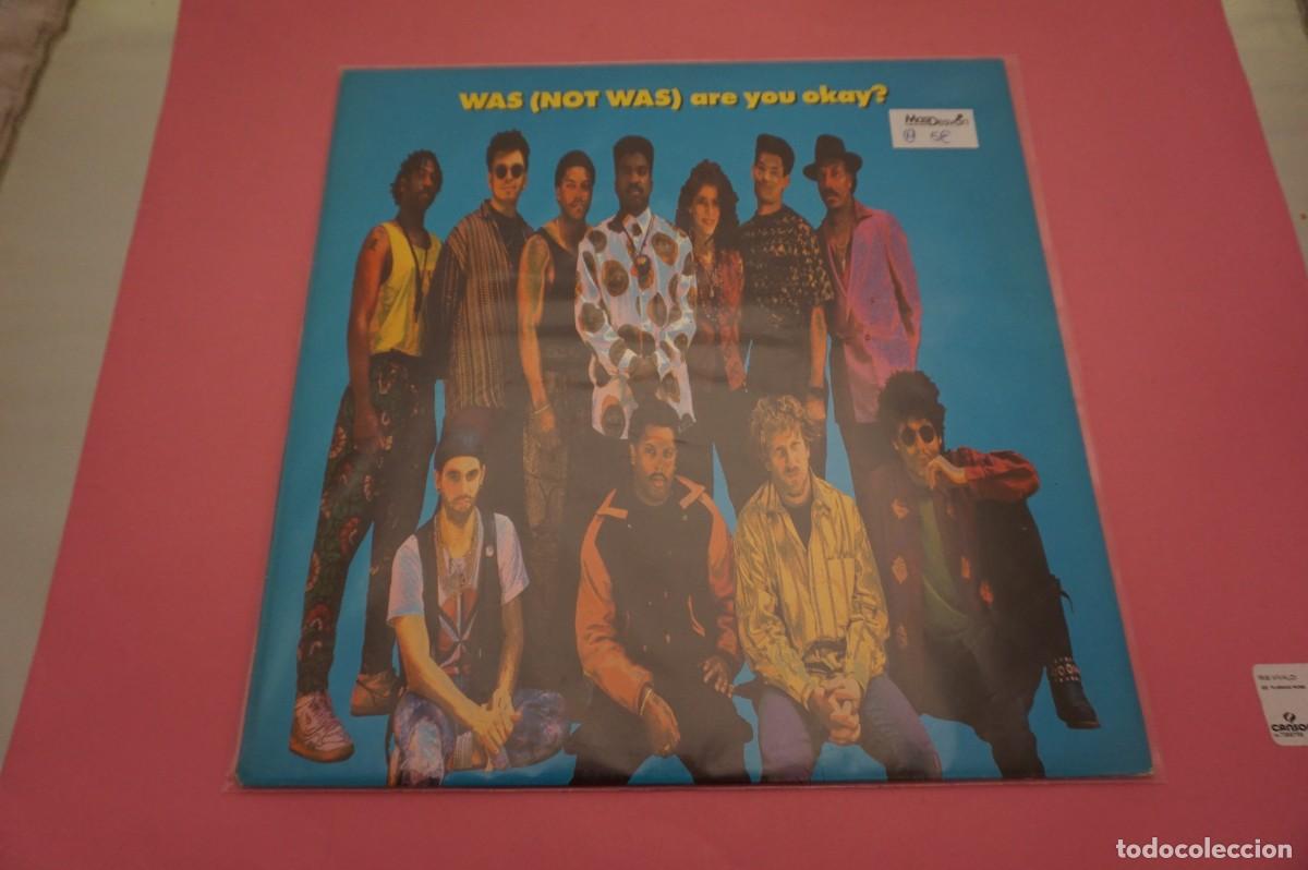 Discos de vinilo: LP - Was (Not Was) - Are You Okay? - DISCO EN EXCELENTE ESTADO