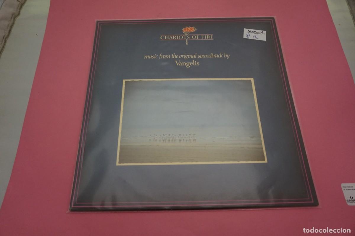 Discos de vinilo: LP - VANGELIS - CARROS DE FUEGO - BANDA SONORA ORIGINAL DE LA PELICULA - DISCO EN EXCELENTE ESTADO