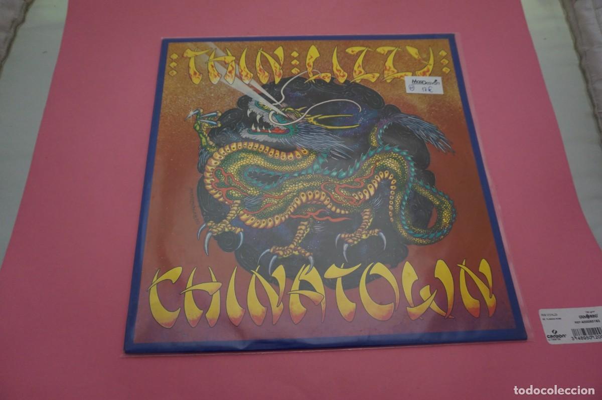 Discos de vinilo: LP - THIN LIZZY - CHINATOWN - DISCO EN EXCELENTE ESTADO