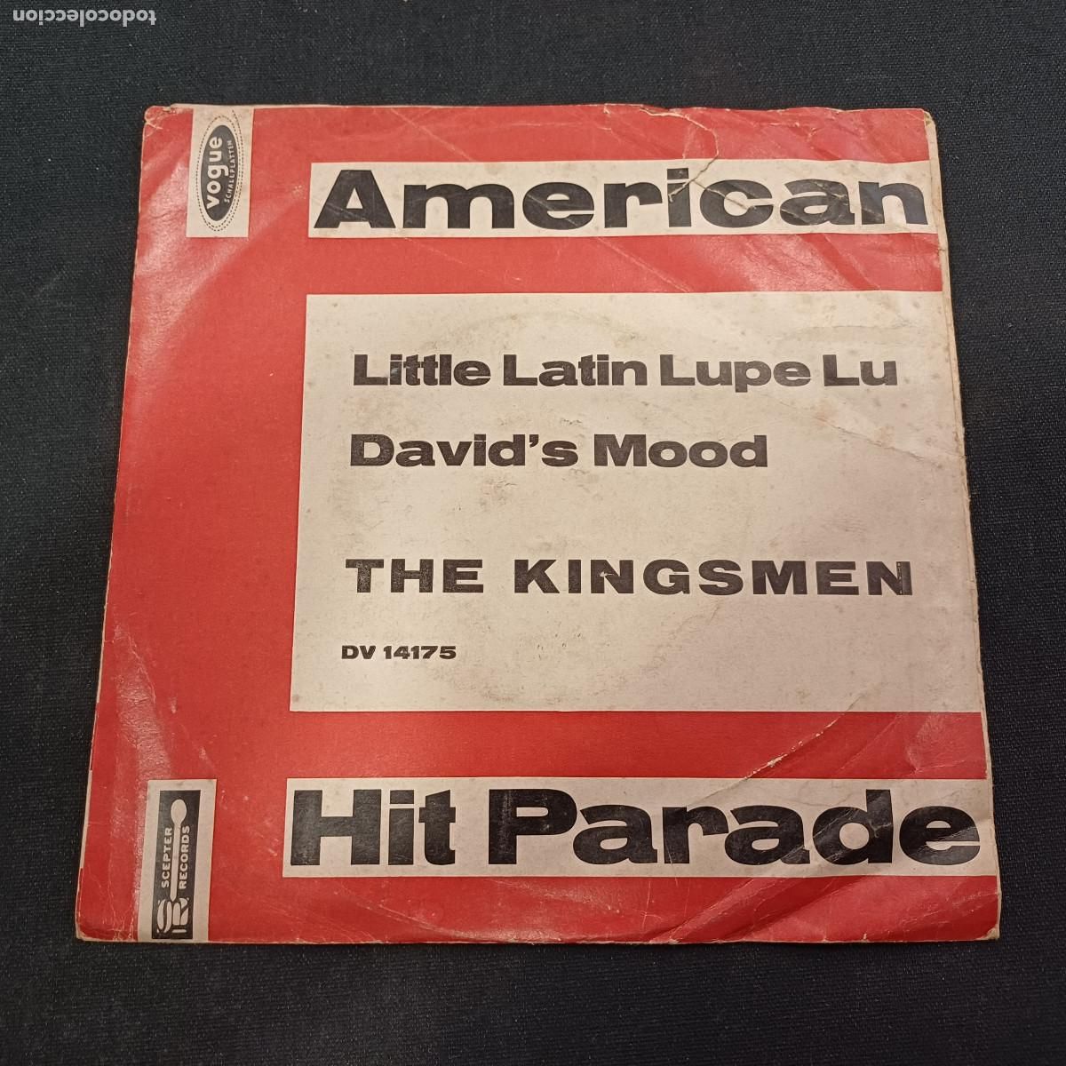 Discos de vinilo: THE KINGSMEN/LITTLE LATIN LUPE LU /SINGLE.