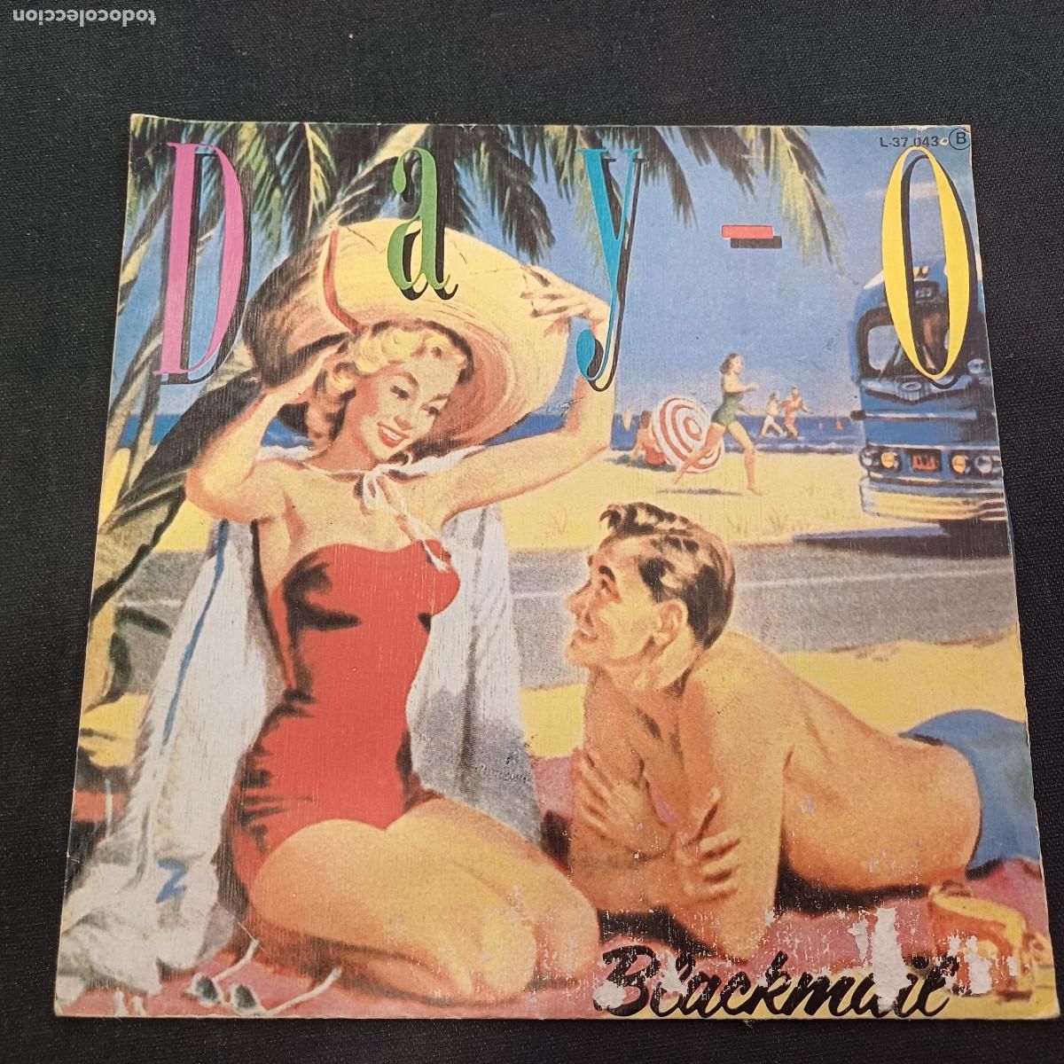 Discos de vinilo: BLACKMAIL/DAY-O/SINGLE. - Foto 1