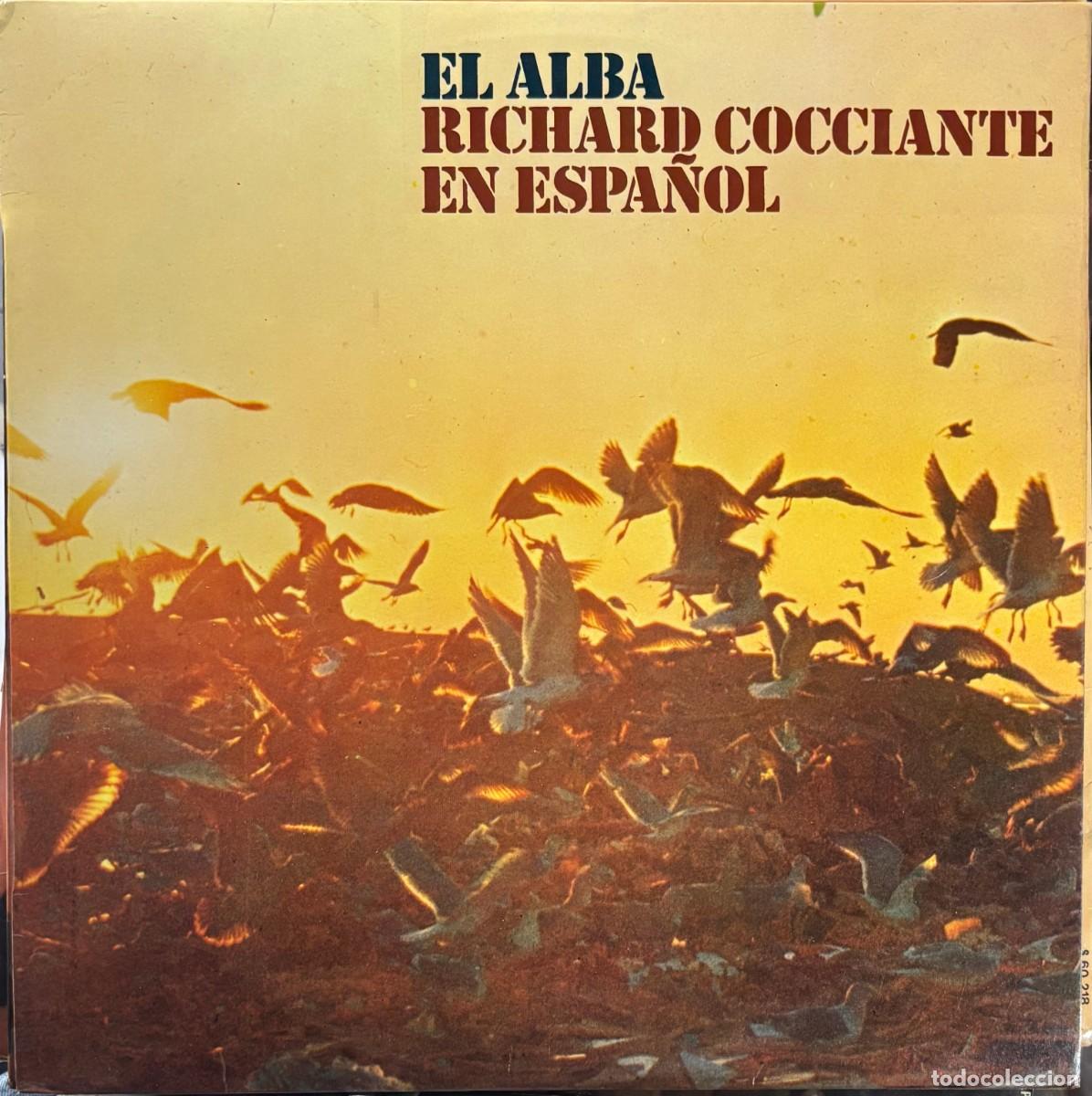 Discos de vinilo: LP RICHARD COCCIANTE-EL ALBA. LP-SEXT-1351