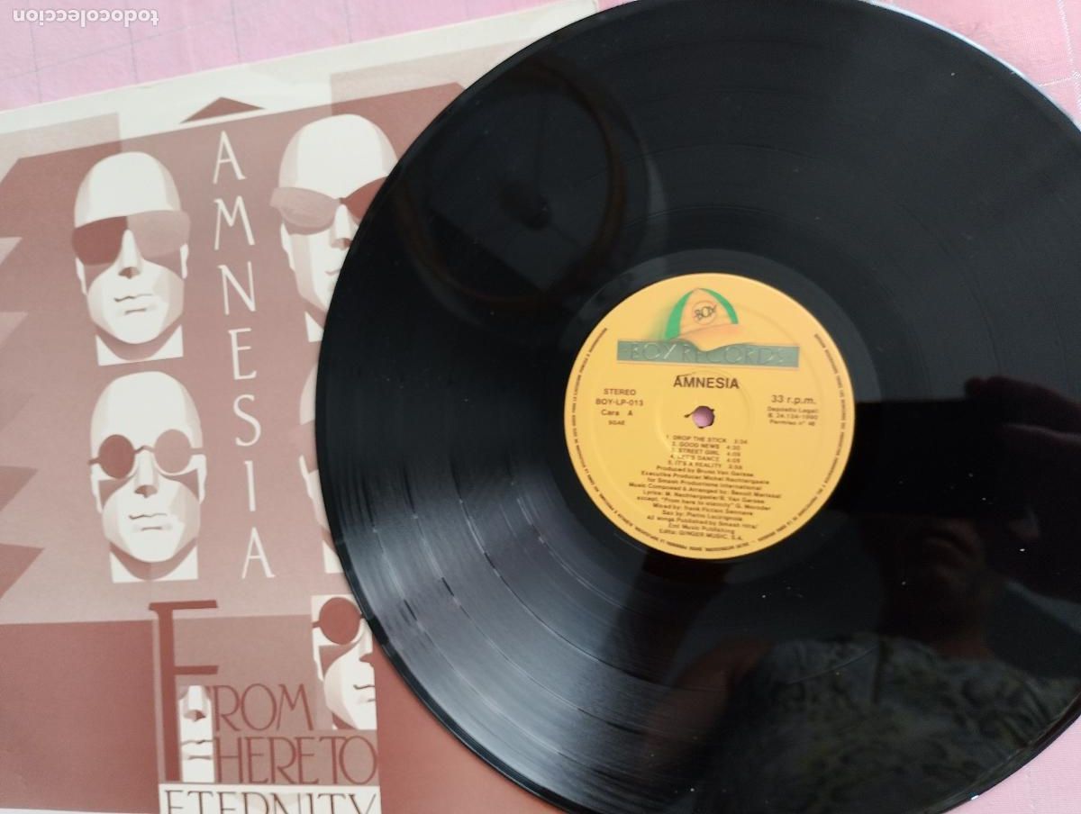 Discos de vinilo: Amnesia &ndash; From Here To Eternity, boy records - Foto 4