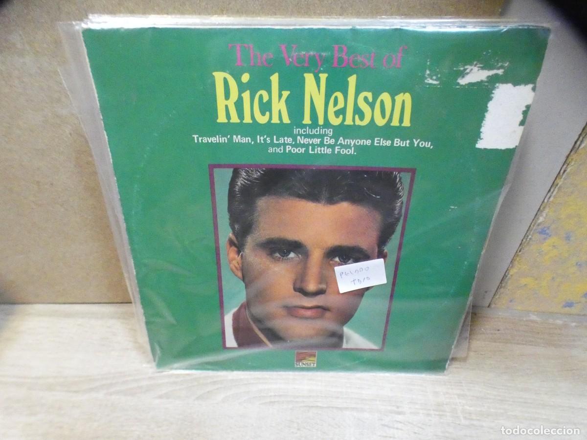 Discos de vinilo: ARKANSAS1980 PACC740 VINILO BUEN ESTADO RICK NELSON CON PELADO EN TAPA