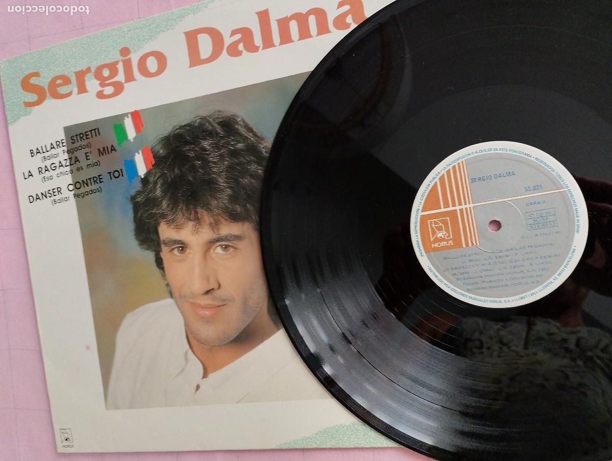 Discos de vinilo: Sergio Dalma &ndash; Ballare Stretti, 1991 - Foto 2