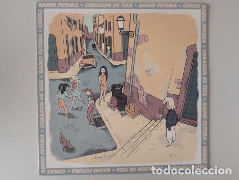 Discos de vinilo: L1373 VINILO RADIO FUTURA - CORAZON DE TIZA (CARA A) Y LA RONDA DEL COGADO (CARA B)- 1990
