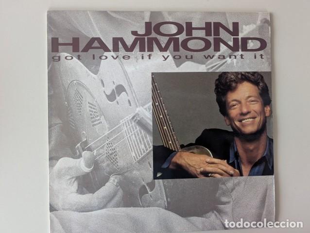 Discos de vinilo: L1375 - LP VINILO DIFICIL A&Ntilde;O 1992 - JOHN HAMMONND &rdquo;GOT LOVE IF YOU WANT IT&rdquo; COMO NUEVO