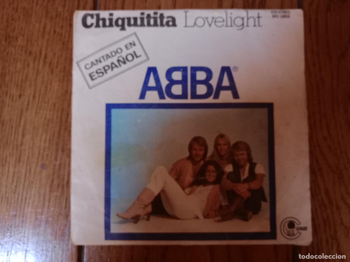 Discos de vinilo: Abba - chiquitita + lovelight - Foto 1