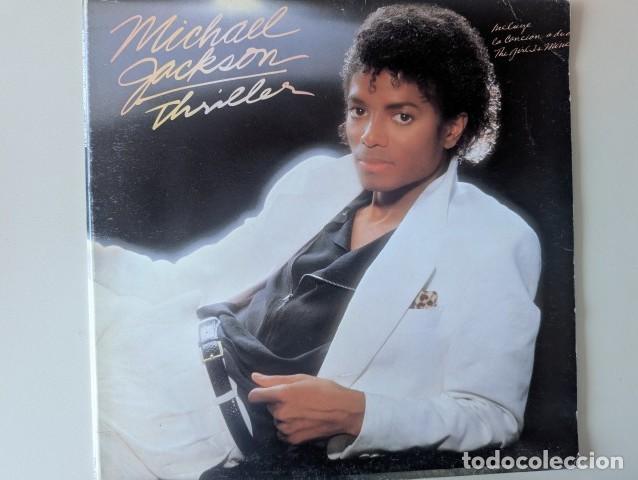 Discos de vinilo: L1376 LP VINILO MICHAEL JACKSON - THRILLER - USADO OK. - A&Ntilde;O 1982