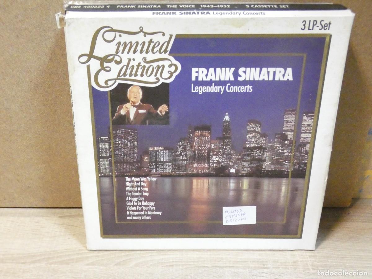 Discos de vinilo: ARKANSAS1980 PACC740 VINILO BUEN ESTADO CAJA 3 LPS FRANK SINATRA