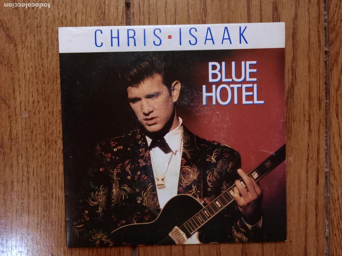 Discos de vinilo: Chris Isaak - blue hotel + waiting for the rain to fall
