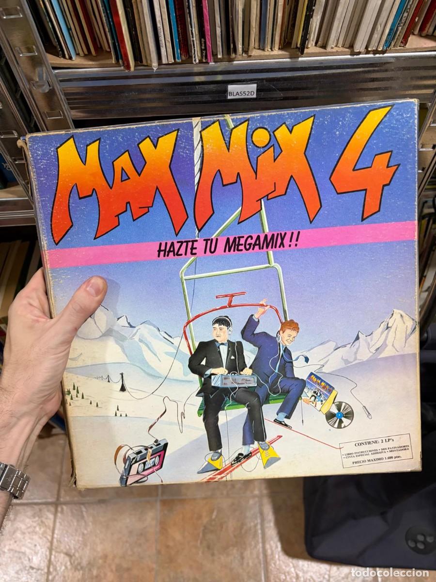 Discos de vinilo: BLAS52D disco vinilo LP &ndash; Max Mix 4 &ndash; Hazte tu Megamix!!.
