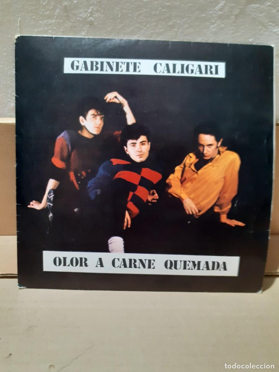 Discos de vinilo: Gabinete caligari. Olor a carne quemada.