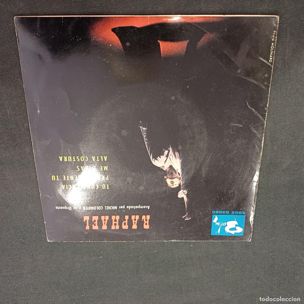 Discos de vinilo: RAPHAEL/TU CONCIENCIA/SINGLE.