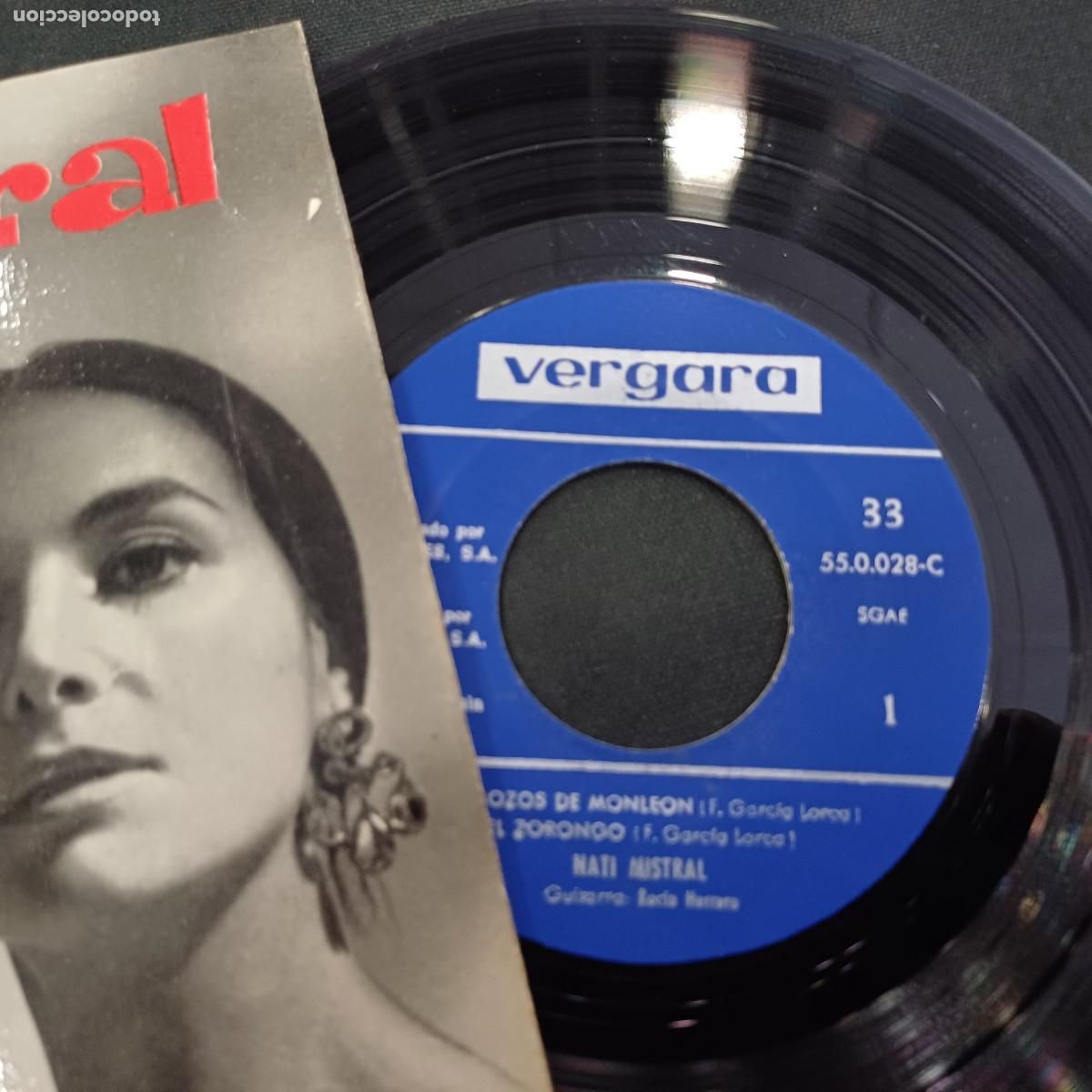 Discos de vinilo: NATI MISTRAL/GARCIA LORCA/SINGLE. - Foto 2
