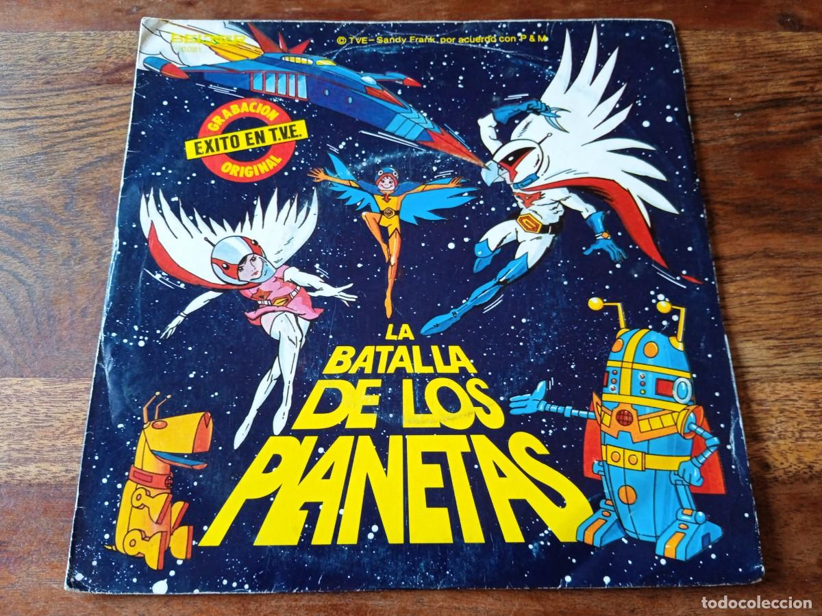 Discos de vinilo: Henry Salomon Orquesta - La batalla de los planetas 2 versiones - Single original Belter 1980