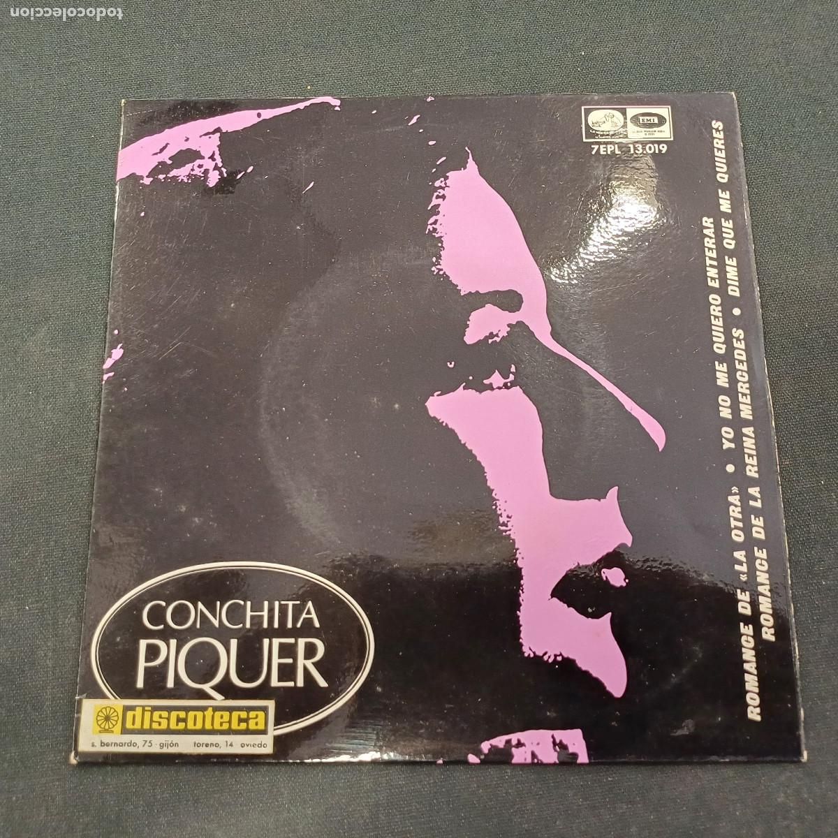Discos de vinilo: CONCHITA PIQUER/ROMANCE DE LA OTRA/SINGLE.