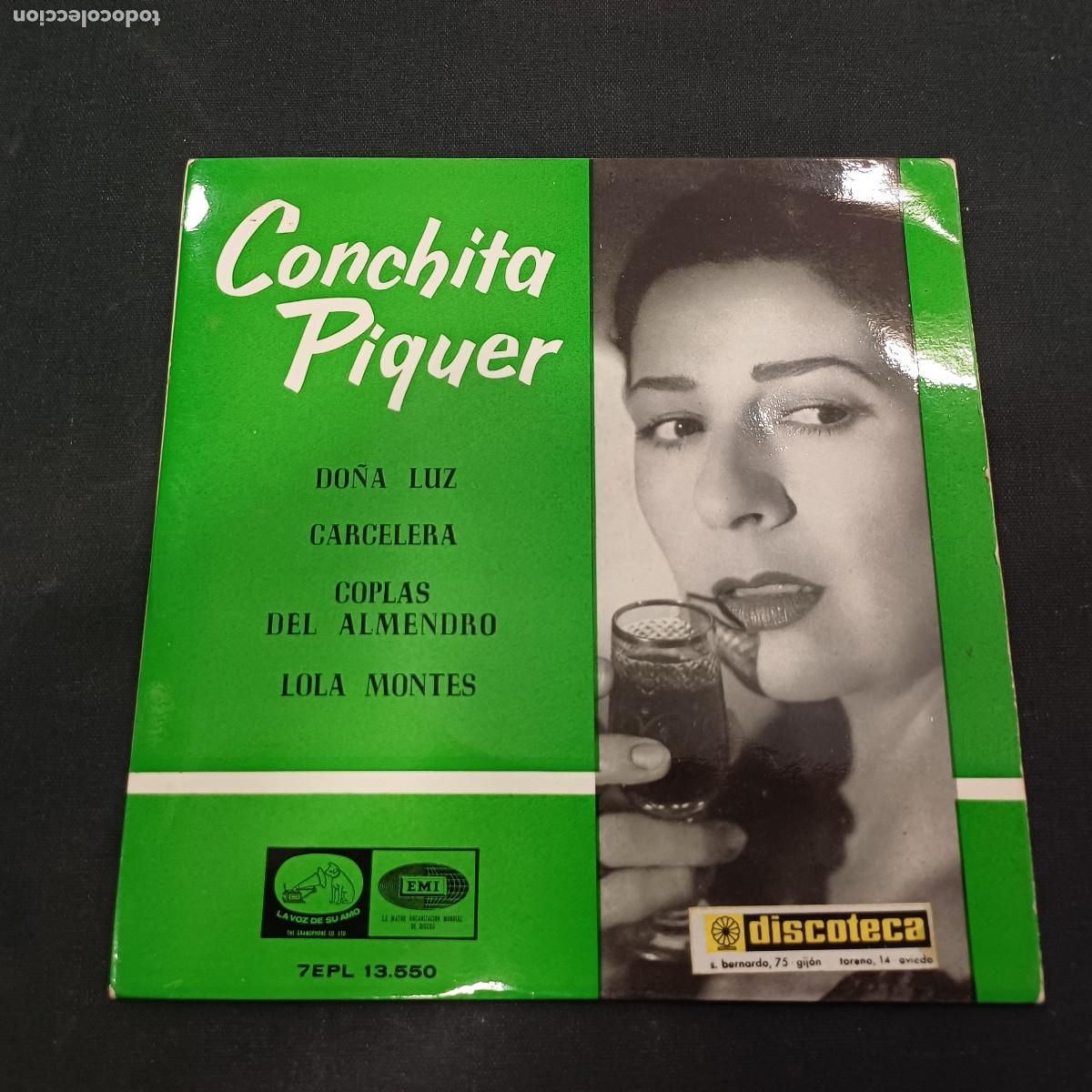 Discos de vinilo: CONCHITA PIQUER/DO&Ntilde;A LUZ/SINGLE.