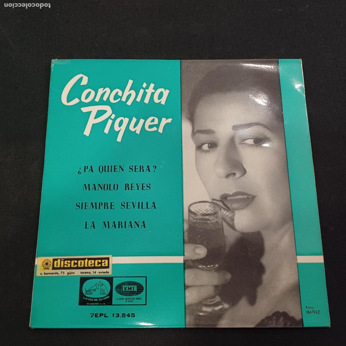 Discos de vinilo: CONCHITA PIQUER/PA QUIEN SERA/SINGLE.