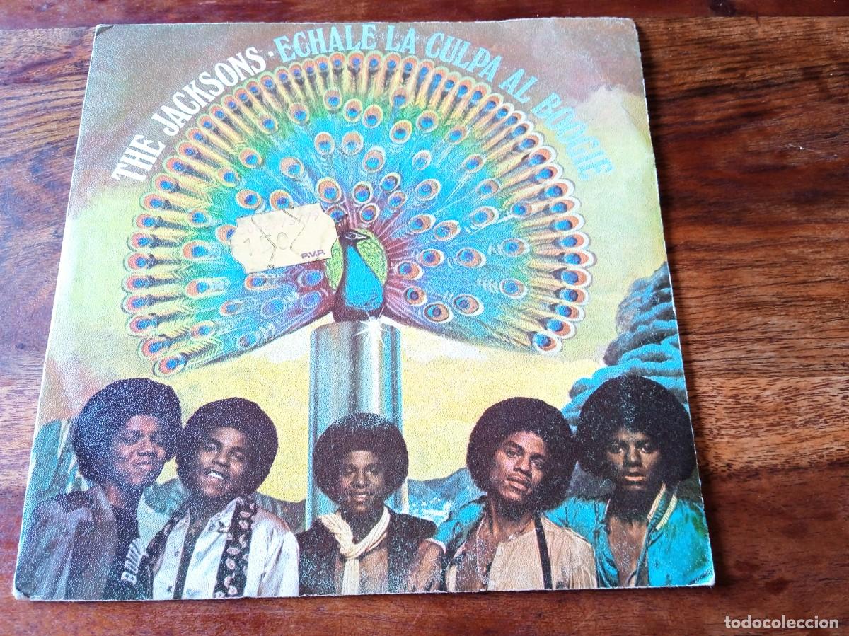 Discos de vinilo: The Jacksons - Echale la culpa al boogie, Haz lo que quieras - Single original EPIC 1978