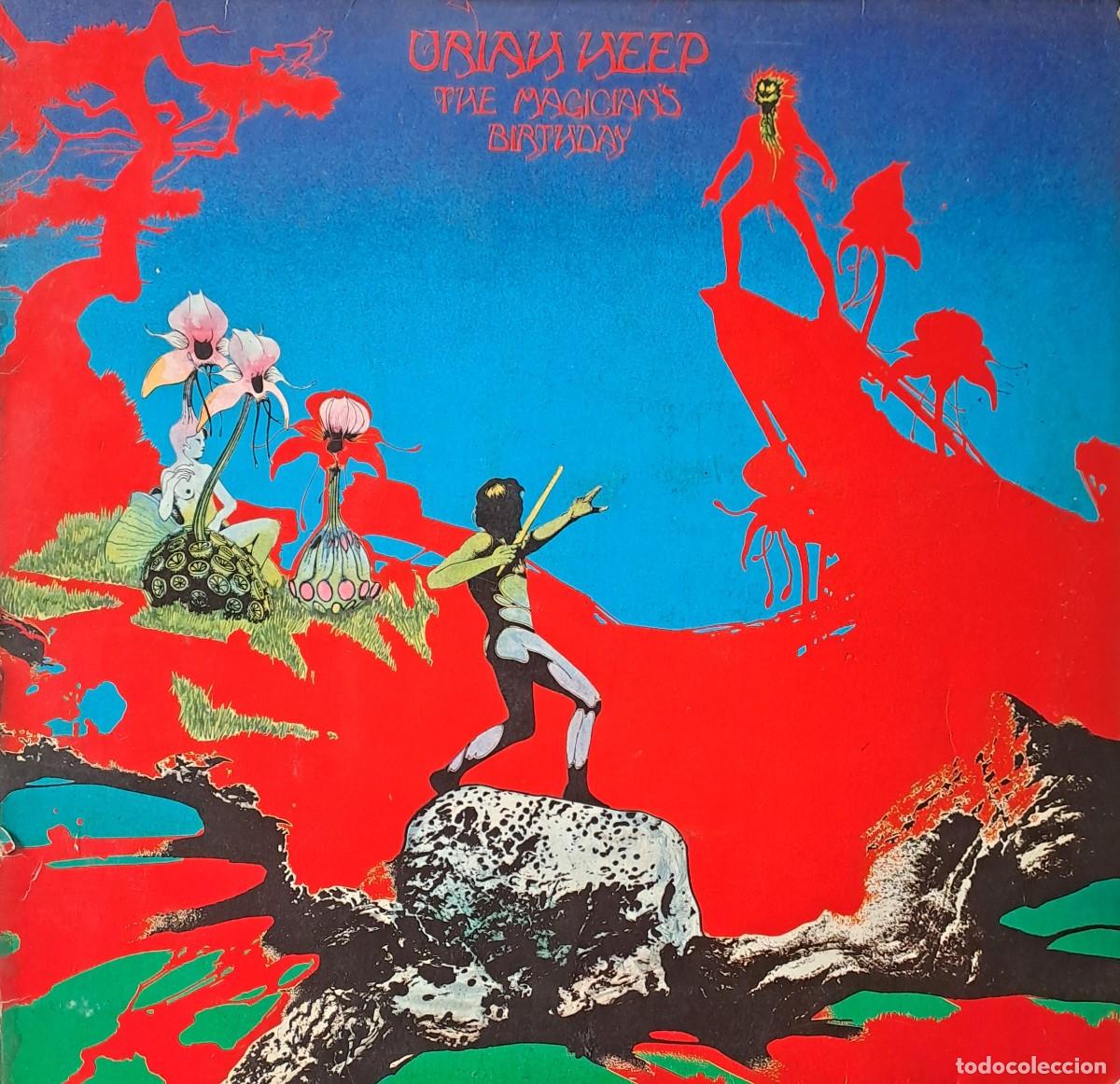 Discos de vinilo: LPs URIAH HEEP, THE MAGICIAN&acute;S BIRTHDAY. LP-GEXT-962