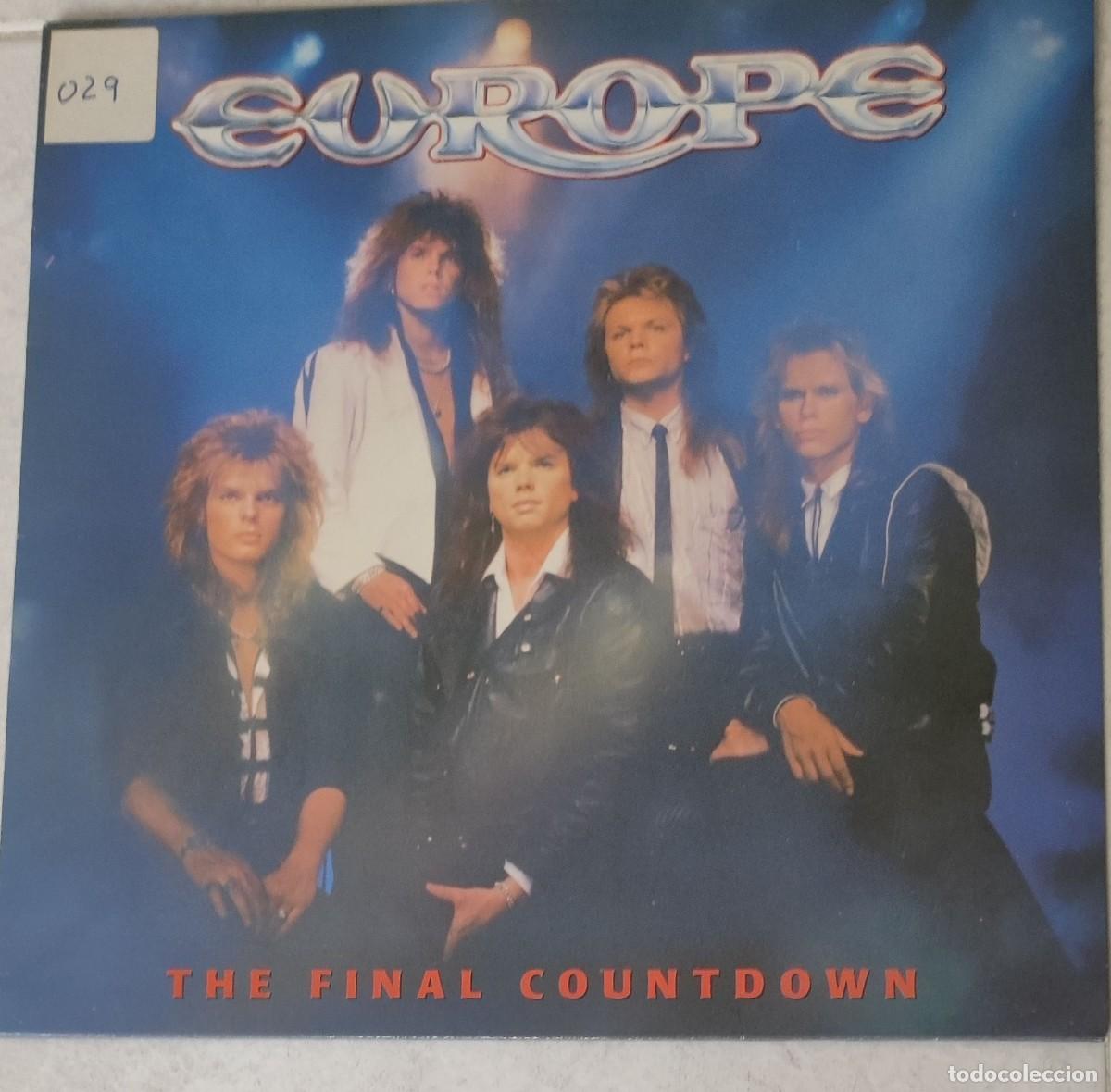 Discos de vinilo: Europe &ndash; The Final Countdown (LP, Epic EPC 26808, 1986)