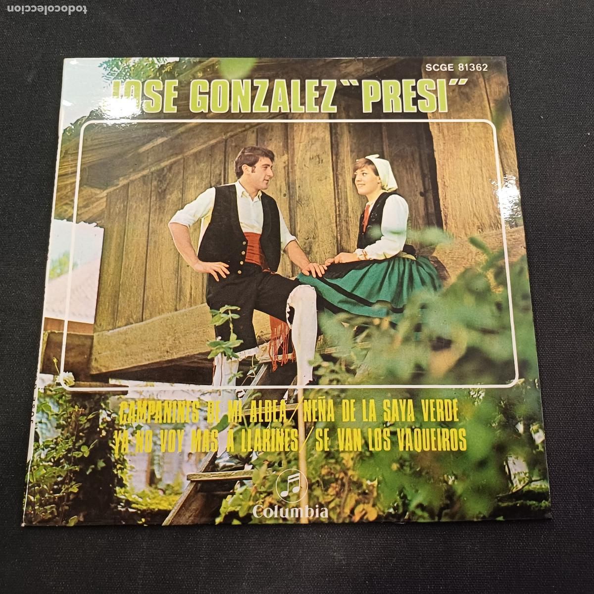 Discos de vinilo: JOSE GONZALEZ PRESI/CAMPANINES DE MI ALDEA/SINGLE.