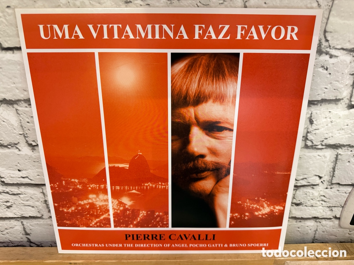 Discos de vinilo: Pierre Cavalli &ndash; Uma Vitamina Faz Favor. Perfecto estado