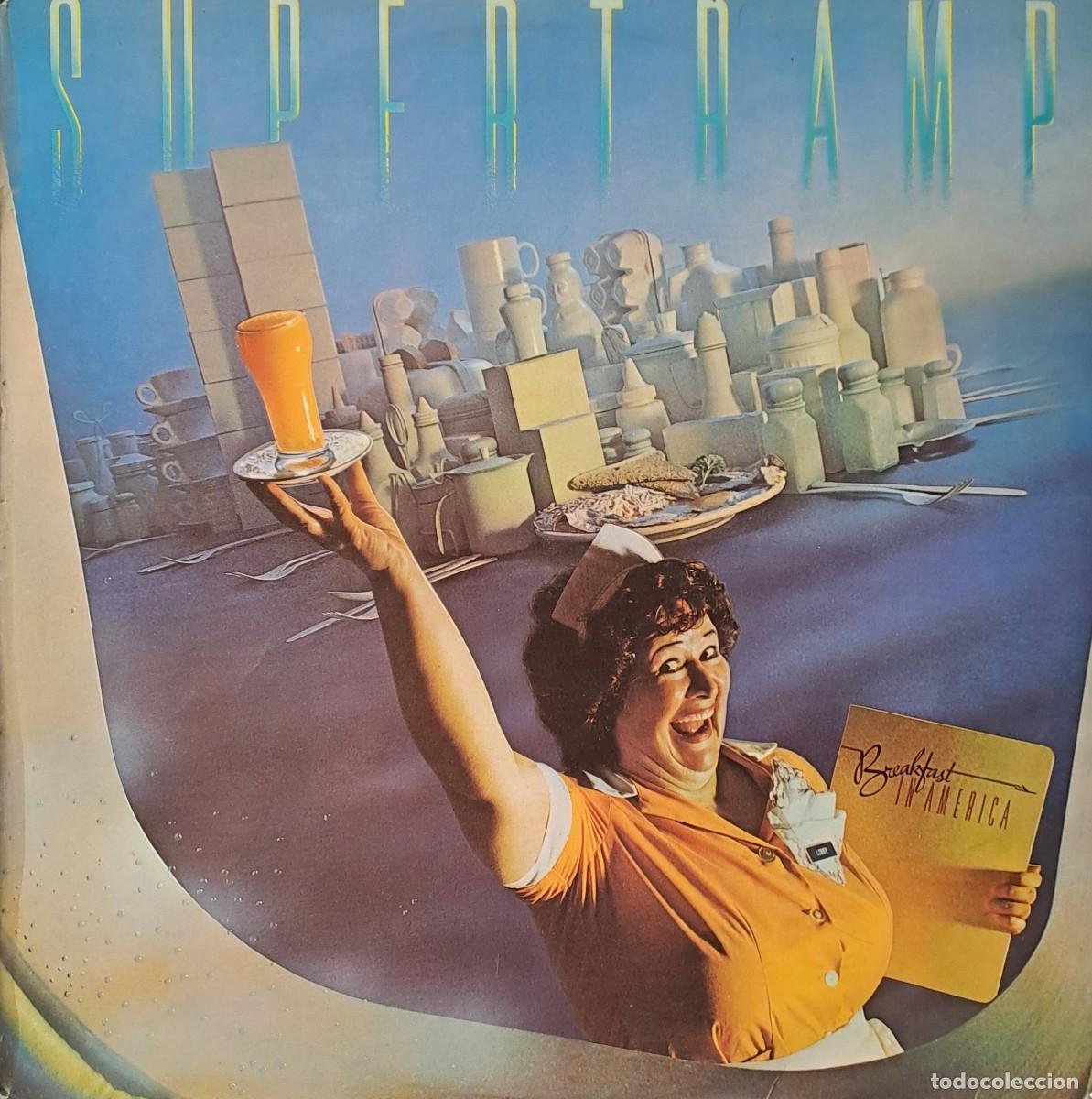 Discos de vinilo: LPs SUPERTRAMP, BREAKFAST IN AMERICA. LP-GEXT-969