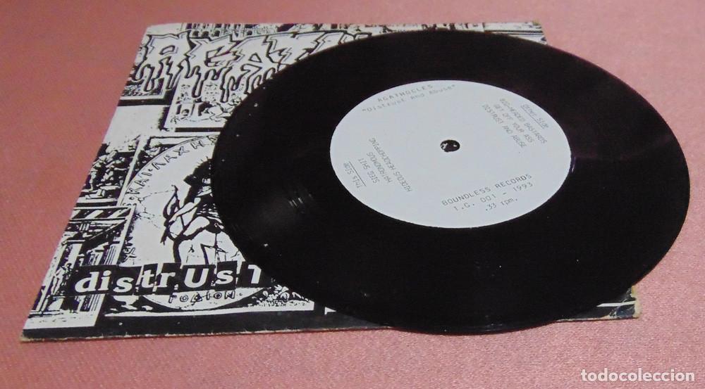 Discos de vinilo: AGATHOCLES &lrm;&ndash; Distrust And Abuse - EP 7 1993 - GRINDCORE - Foto 4